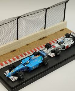 [DIORAMA] Curva "muro de los campeones" Montreal G.P. F1 Canadá (25,5 x 12 x h:11 cms.) con caja rígida  1:43 Kit Car 43