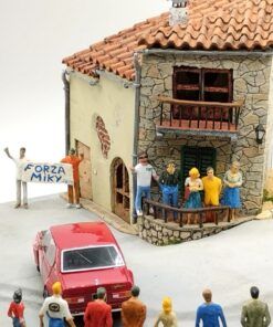 [DIORAMA] Tramo Chiusdino Rallye San Remo (30 x 25 x h:14 cms.)  1:43 Kit Car 43 - Image 5