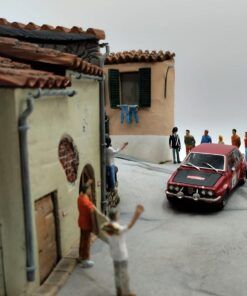 [DIORAMA] Tramo Chiusdino Rallye San Remo (30 x 25 x h:14 cms.)  1:43 Kit Car 43 - Image 4