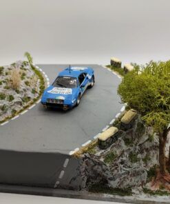 [DIORAMA] Tramo curva asfalto (24,5 x 25 cms.)  1:43 Kit Car 43 - Image 3