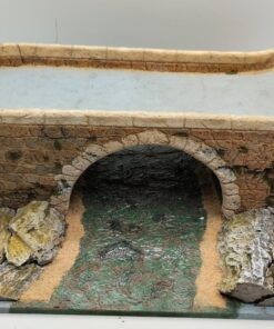 Alternative view of [DIORAMA] Tramo asfalto con puente (25 x 24,5 cms.)  1:43 Kit Car 43