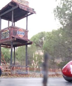 [DIORAMA] Llegada circuito antiguo, con torre control (29,5 x 25,5)  1:43 Kit Car 43 - Image 4