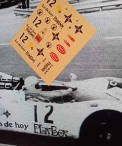 [CALCA]Porsche 908/2 #12 A.Soler-Roig-J.de Bagration 12 h.de Barcelona 1969 (Ref.397DECA43) 1:43 Kit Car 43