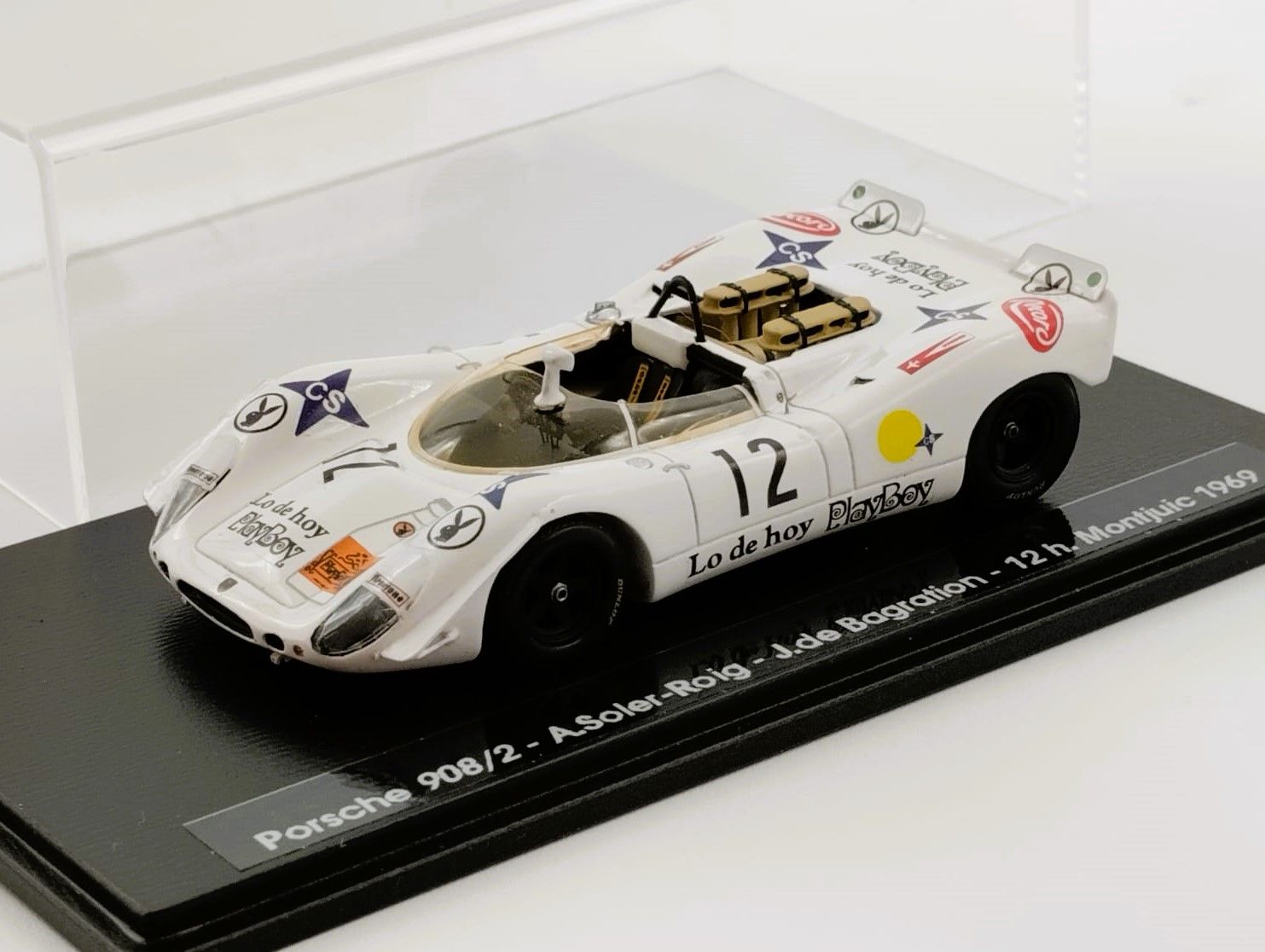 Porsche 908/2 #12 A.Soler-Roig-J.de Bagration 12 h.de Barcelona 1969 (Ref.397DC43) 1:43 Kit Car 43