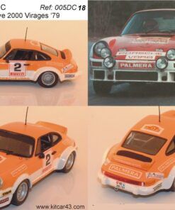 Alternative view of [CALCA] Porsche 911 SC Vara “Palmera" #2 M. Etchebers Rally 2000 Virajes 1979 (Ref. 005DECA18) 1:18 Kit Car 43