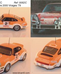 Alternative view of [CALCA] Porsche 911 SC Vara “Palmera" #2 M. Etchebers Rally 2000 Virajes 1979 (Ref. 005DECA43) 1:43 Kit Car 43