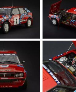 Alternative view of [KIT] Lancia Delta HF Integrale 16v. "Martini" #1 M.Biasion #5 D.Auriol Rally San Remo 1989 1:12 Italeri