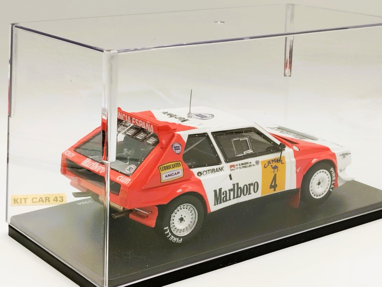 Lancia Delta S4 #4 "Marlboro" G.Trelles-M.Ortiz-Tallo Cto.España rallys de tierra RACE 1988 1:24 Kit Car 43 - Image 2