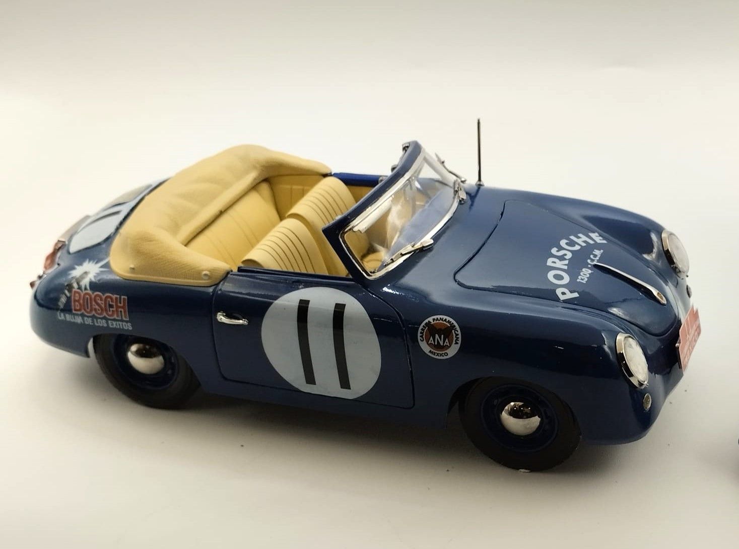 Porsche 356A Speedster Von-Metternich-Linge #11 III Carrera Panamericana 1952 1:18 Kit Car 43