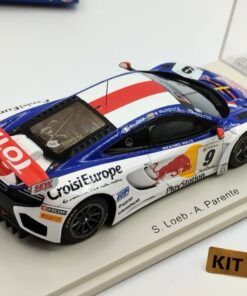 Alternative view of McLaren MP4-12C Loreb Racing #9 S.Loeb-A.Parente Winner Navarra GT-FIA 2013  1:43 Spark