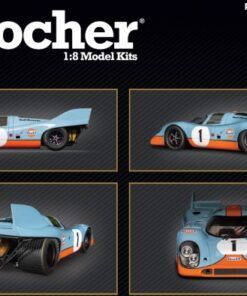Alternative view of [KIT] Porsche 917K "Gulf" #1 J.Siffert-D.Bell 1000 Kms Monza 1971  1:8 Pocher