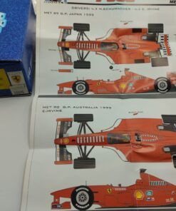 Alternative view of [KIT] Ferrari F399 Schumacher-Irvine GP Australia-Japon 1999  1:43 BBR