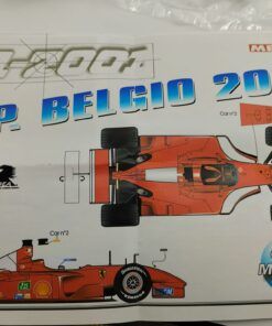 Alternative view of [KIT] Ferrari F1-2001 Schumacher-Barrichello GP. Belgica 2001  1:43 BBR