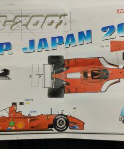 Alternative view of [KIT] Ferrari F1-2001 Schumacher-Barrichello GP Japon 2001  1:43 BBR
