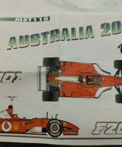 Alternative view of [KIT] Ferrari F2001 Schumacher-Barrichello GP Australia 2002  1:43 BBR