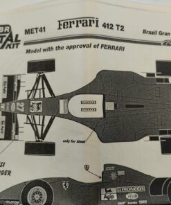 Alternative view of [KIT] Ferrari 412 T2 Alesi-Berger GP Brasil 1995  1:43 BBR