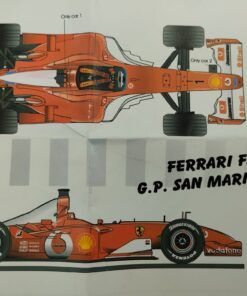 Alternative view of [KIT] Ferrari F2002 Schumacher-Barrichello GP San Marino 2003  1:43 BBR