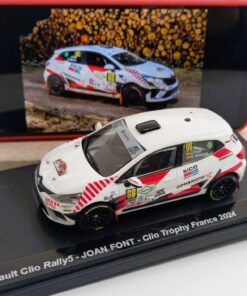 Renault Clio R5 #66 J.Font-E.Velasco Rallye Lozere Clio Trophy France 2024 (Ref.399DC43) 1:43 Kit Car 43