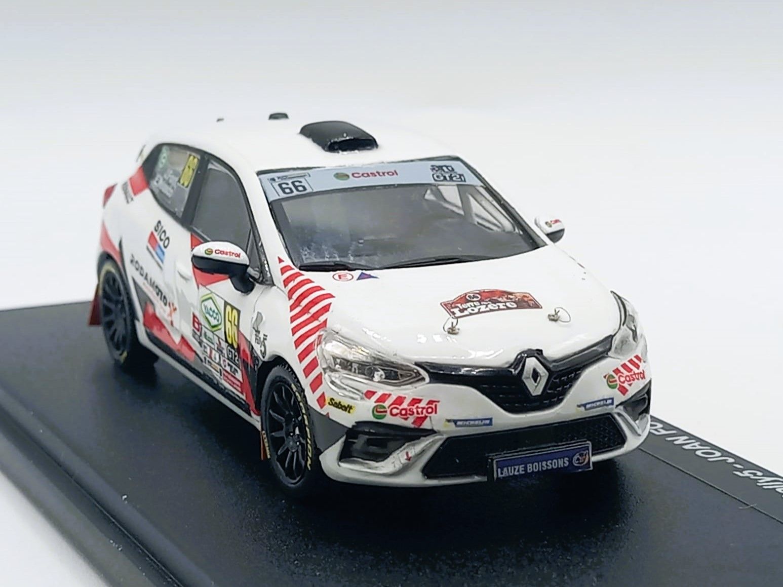 Renault Clio R5 #66 J.Font-E.Velasco Rallye Lozere Clio Trophy France 2024 (Ref.399DC43) 1:43 Kit Car 43 - Image 2
