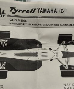 Alternative view of [KIT] Tyrrell Yamaha 021 Katayama-De Cesaris G.P.Inglaterra 1993   1:43 BBR