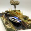 [DIORAMA] Tramo rallye asfalto mojado (29 x 18 cms.)  1:43 Kit Car 43