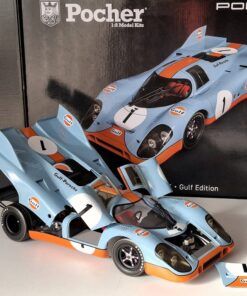 Porsche 917K "Gulf" #1 J.Siffert-D.Bell 1000 Kms Monza 1971 1:8 Kit Car 43 Pocher