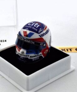 Casco Fernando Alonso GP Monaco 2024 1:12 LJF