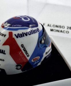 Alternative view of Casco Fernando Alonso GP Monaco 2024 1:12 LJF