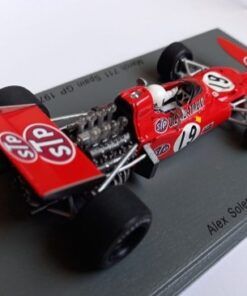 Alternative view of March 711 #19 A.Soler-Roig G.P.España 1971  1:43 Spark