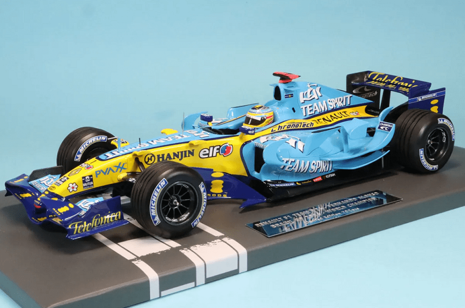 Renault R26 #1 F.Alonso GP Brasil World Ch.F1 2006 1:18 Minichamps