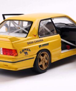 Alternative view of BMW M3 (E-30) "Camel" J.M.Ponce-J.C.Deniz Principe de Asturias 1992  1:18 Solido