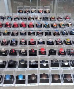 COLECCIÓN 75 CASCOS PILOTOS WORLD CHAMPION F1 1:12 LJF