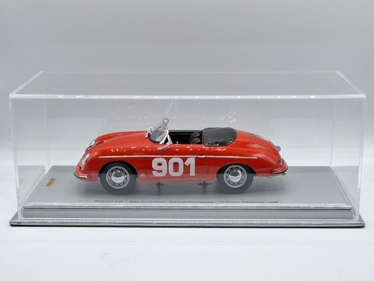 Porsche 356 #901 A.Soler Roig-M.Romagosa 1º Rally Catalunya 1959 (con vitrina metacrilato) 1:18 Kit Car 43 - Image 2