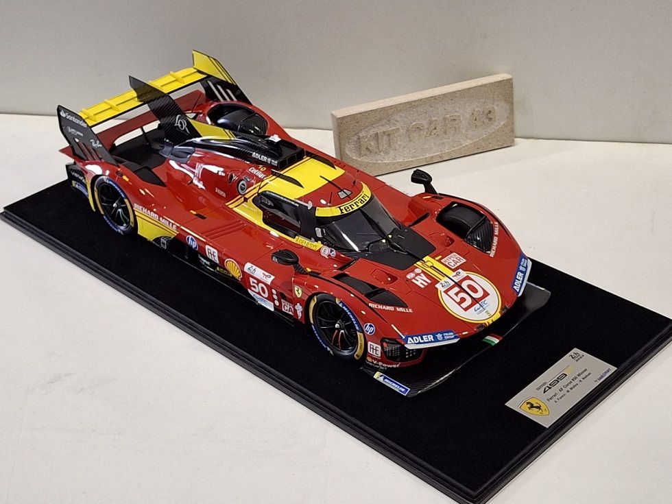 Ferrari 499P #50 M.Molina-A.Fuoco-N.Nielsen , Winner Le Mans 2024 1:12 Look Smart - Image 2