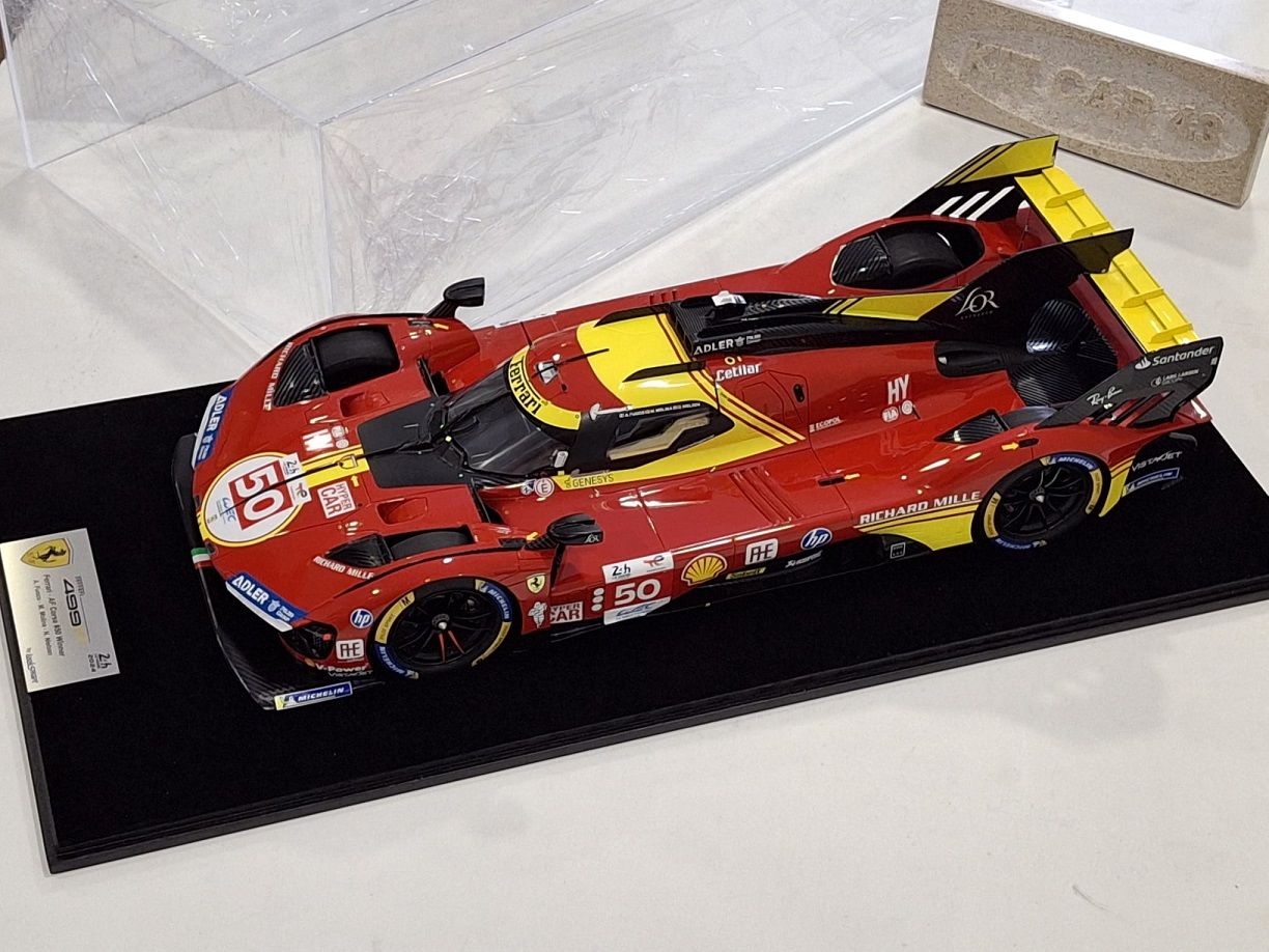 Ferrari 499P #50 M.Molina-A.Fuoco-N.Nielsen , Winner Le Mans 2024 1:12 Look Smart