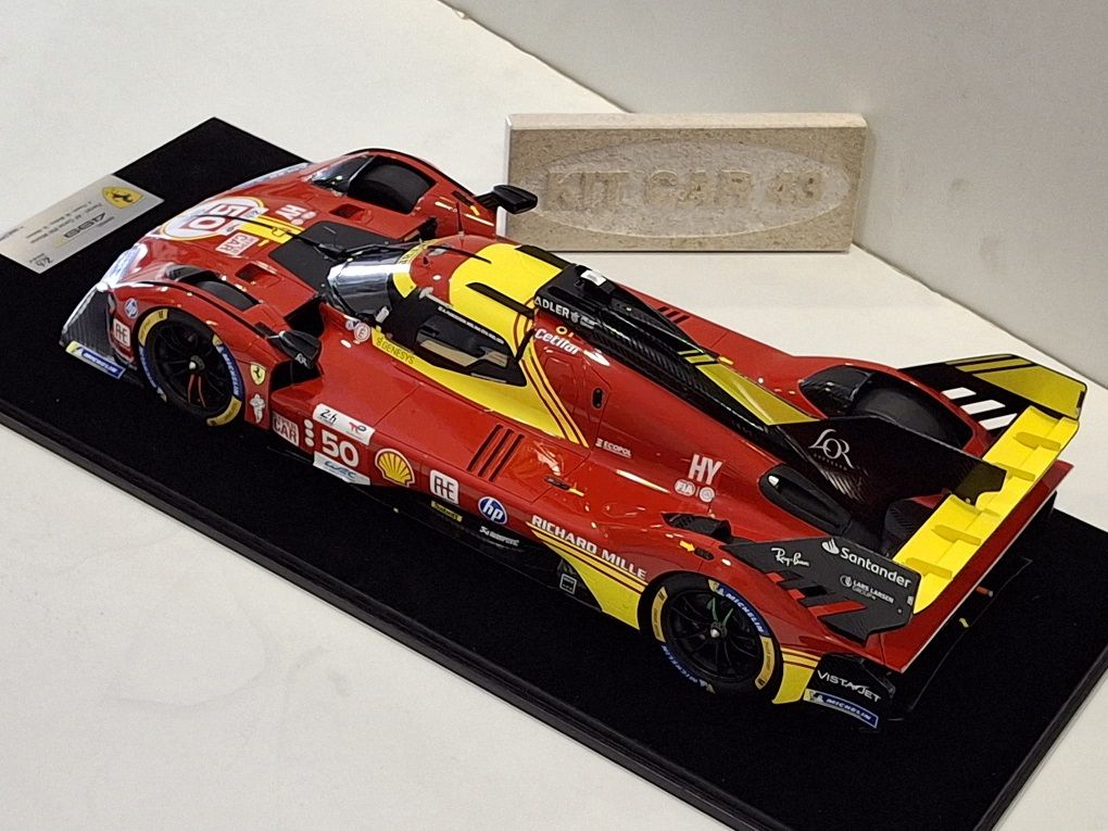 Ferrari 499P #50 M.Molina-A.Fuoco-N.Nielsen , Winner Le Mans 2024 1:12 Look Smart - Image 3