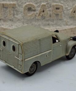 Alternative view of Citroen 2 CV furgoneta gris  1:43 Comando