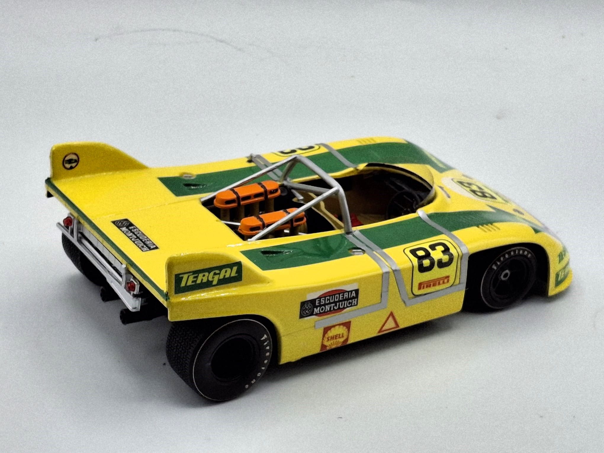 Porsche 908/3 "Tergal" Esc. Montjuic #83 J.Fernández Montseny 1973 1:18 Kit Car 43 - Image 2