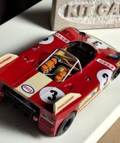 Alternative view of Porsche 908/3 "Toblerone" #3 J.Fernandez-F.Torredemer-B.Cheneviere Le Mans 1973 (401DC18)  1:18 Kit Car 43