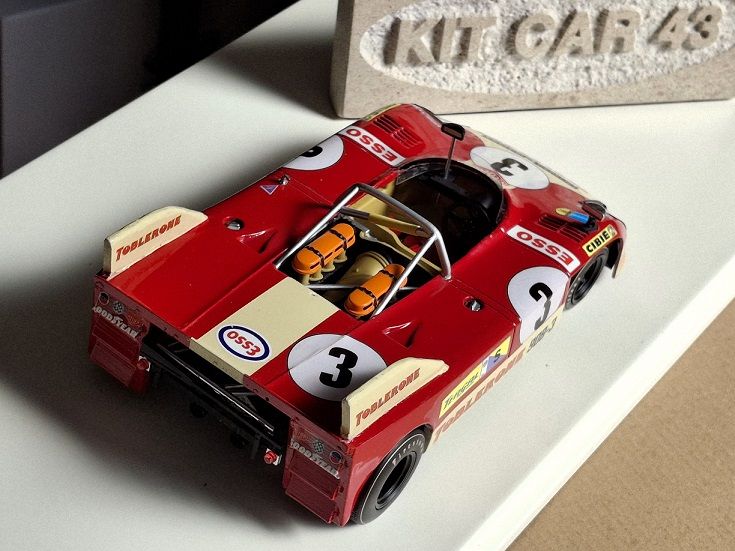 Porsche 908/3 "Toblerone" #3 J.Fernandez-F.Torredemer-B.Cheneviere Le Mans 1973 (401DC18) 1:18 Kit Car 43 - Image 2