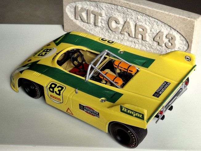 Porsche 908/3 "Tergal" Esc. Montjuic #83 J.Fernández Montseny 1973 (304DC18) 1:18 Kit Car 43 - Image 2