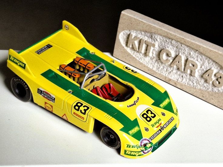 Porsche 908/3 "Tergal" Esc. Montjuic #83 J.Fernández Montseny 1973 (304DC18) 1:18 Kit Car 43