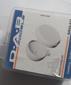 4 Faros cuneteros super-oscar con tapa 200mm. (DAB24-019) 1:24 DAB