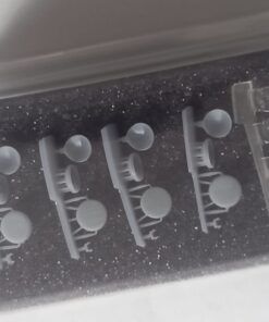 Alternative view of 4 Faros cuneteros super-oscar con tapa 200mm. (DAB43-020)  1:43 DAB