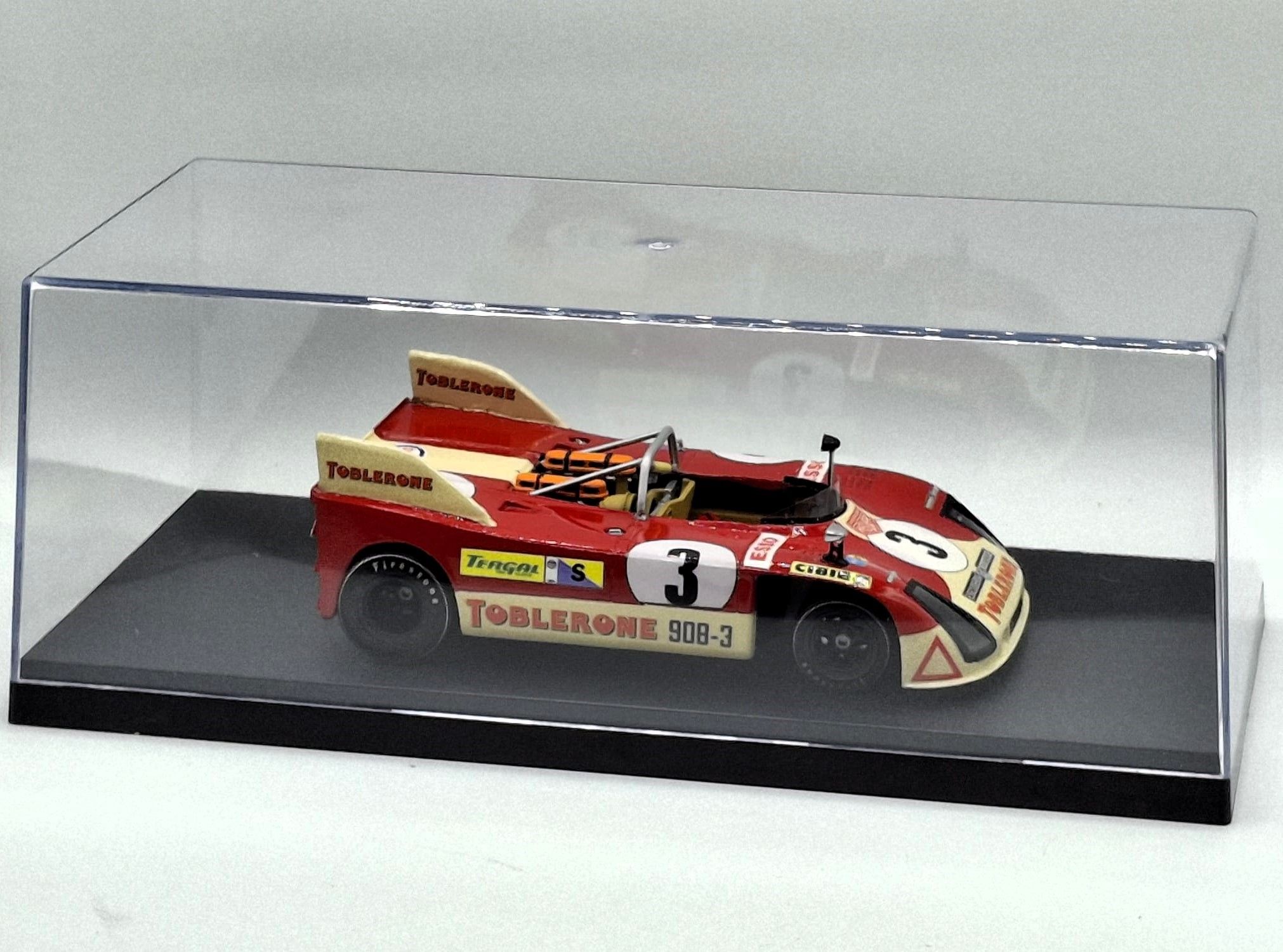 Porsche 908/3 "Toblerone" #3 J.Fernandez-F.Torredemer-B.Cheneviere Le Mans 1973 (401DC18) 1:18 Kit Car 43 - Image 4