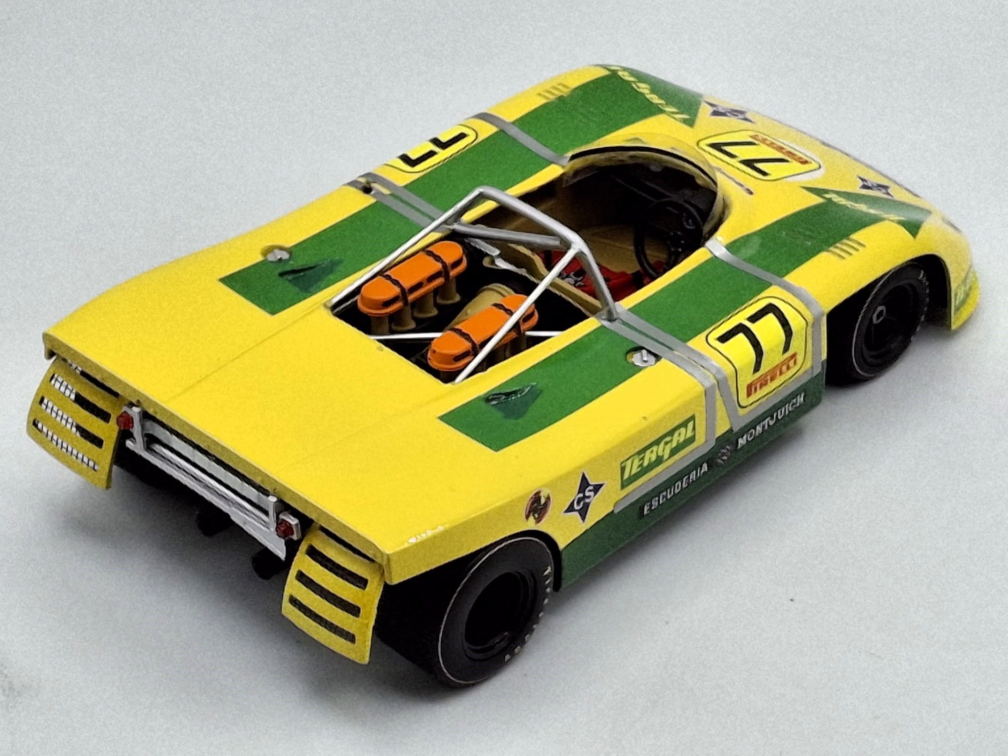 Porsche 908/3 "Tergal" Esc. Montjuic #77 J.Fernández Montseny 1972 (402DC18) 1:18 Kit Car 43 - Image 2