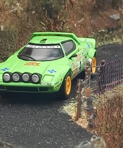 [DIORAMA] Lancia Stratos J.de Bagration Rally RACE 1979. Con vitrina plastico transparente  1:64 Kit Car 43 - Image 3