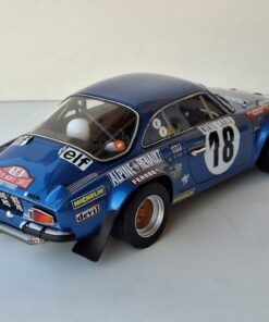 Alternative view of Alpine Renault A110 1800 #18 J.C.Andruet winner Monte Carlo 1973  1:12 Otto Mobile