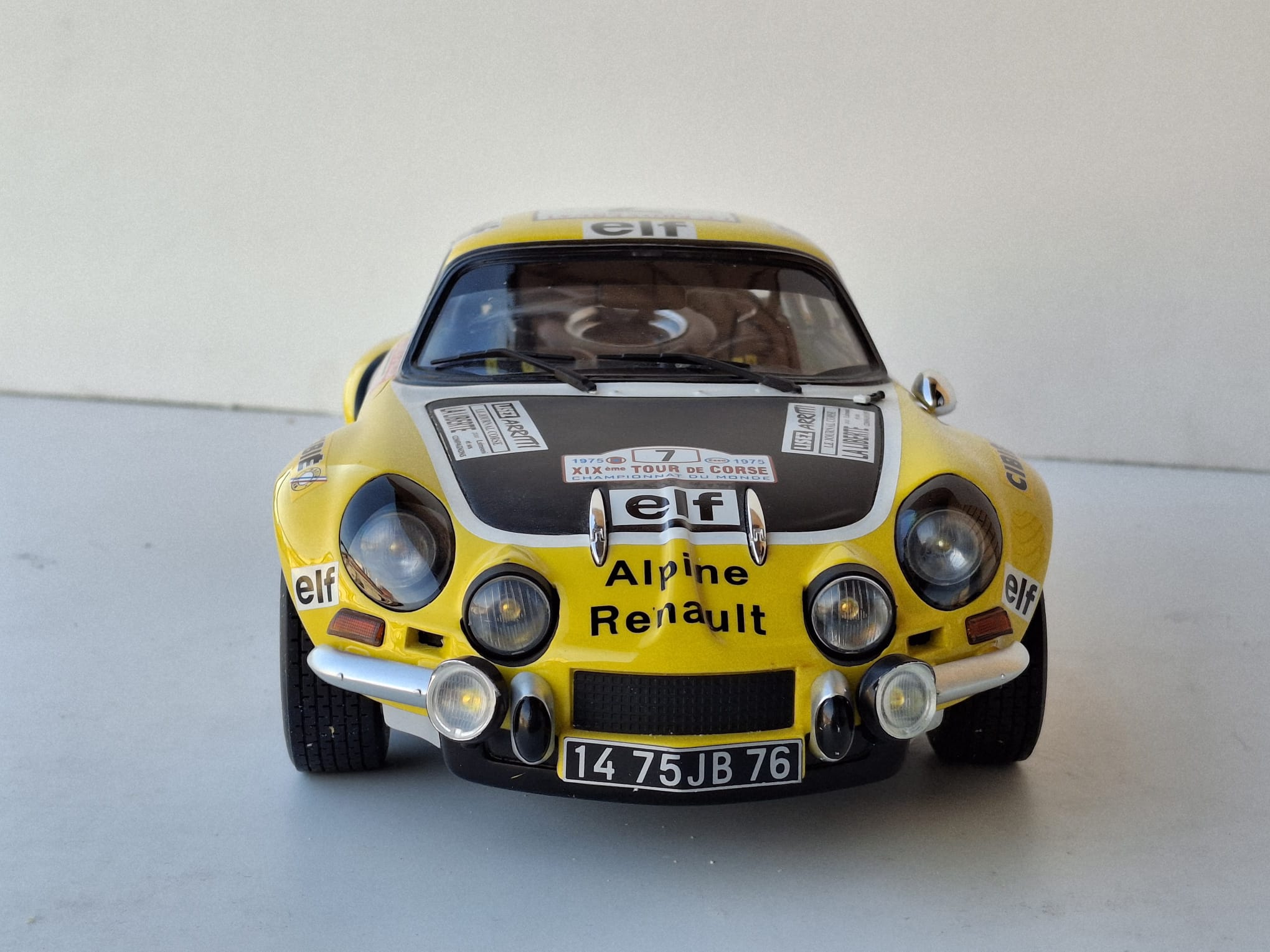 Alpine Renault A110 1800 Gr.4 #7 J.P.Nicolás Rally San Remo 1975 1:12 Otto Mobile - Image 3