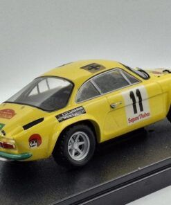 Alternative view of Alpine Renault A110 #11 J.M.Fernandez Rally Catalunya 1974  1:24 Kit Car 43